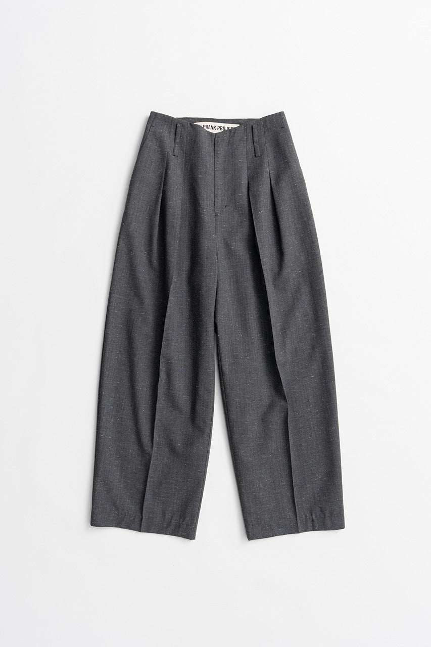 Silk Nep Cocoon Pants - 2026AUTUMN