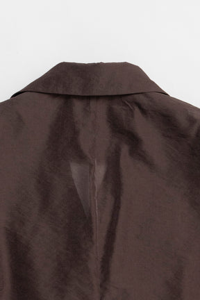 Sheer Oversized Jacket - 2026 SPRING