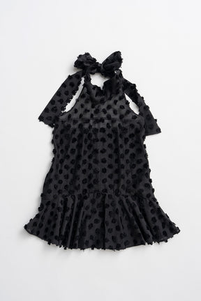 Dot Jacquard High-Neck Tunic - 26SUMMER 2nd