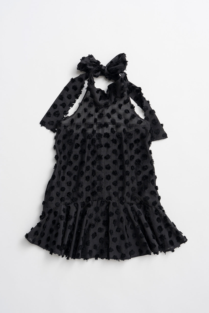 Dot Jacquard High-Neck Tunic - 26SUMMER 2nd