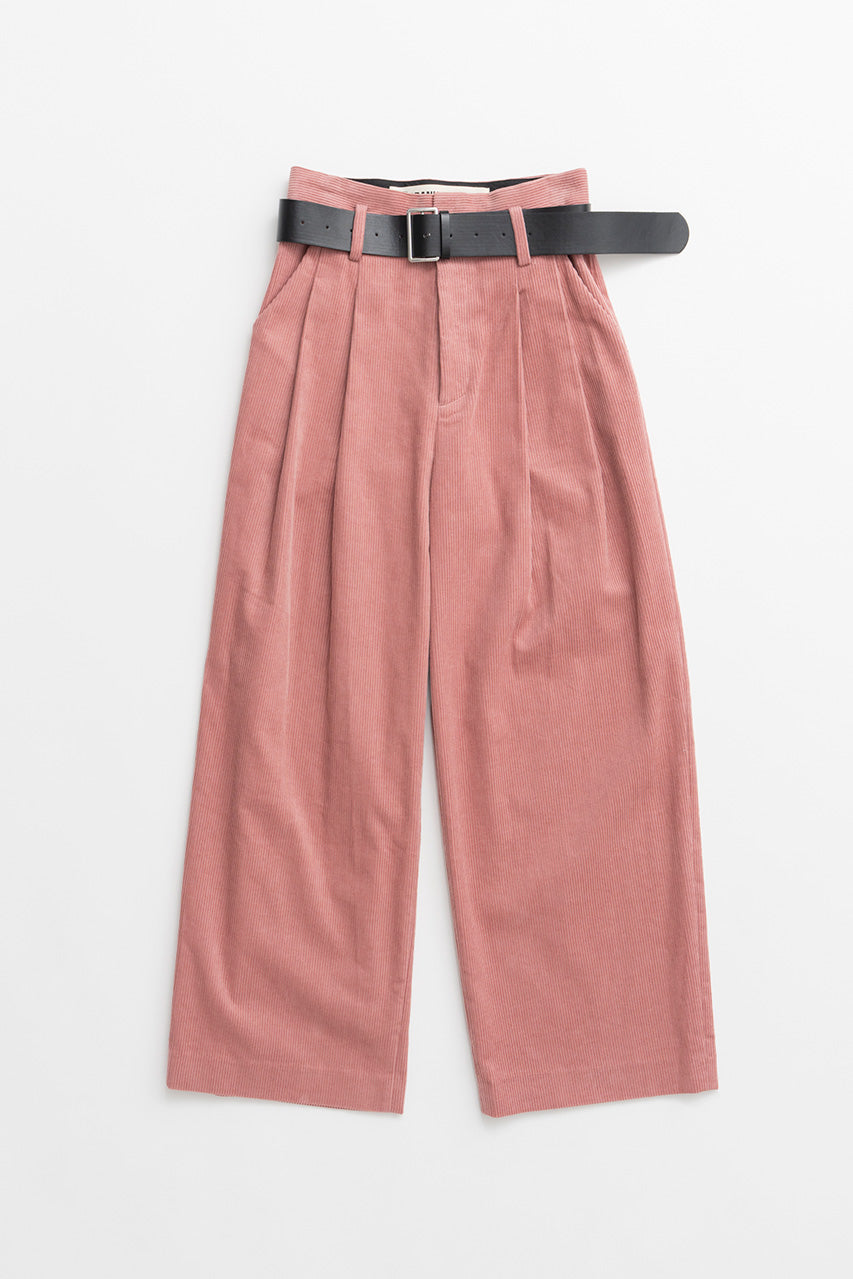 Belted Corduroy Pants - 2026AUTUMN