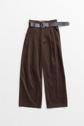 Belted Corduroy Pants - 2026AUTUMN