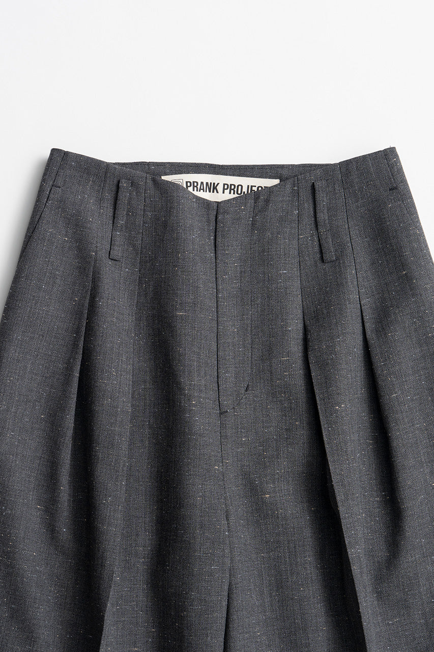 Silk Nep Cocoon Pants - 2026AUTUMN