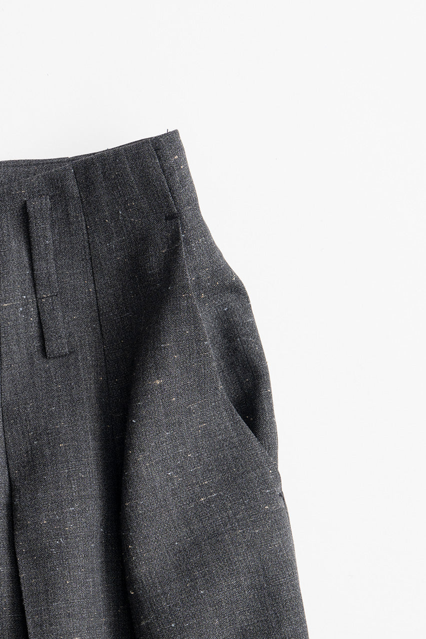 Silk Nep Cocoon Pants - 2026AUTUMN