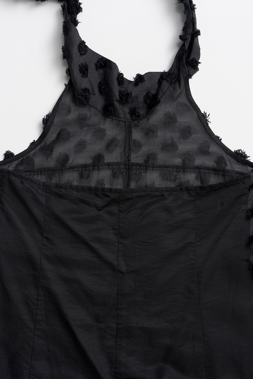 Dot Jacquard High-Neck Tunic - 26SUMMER 2nd