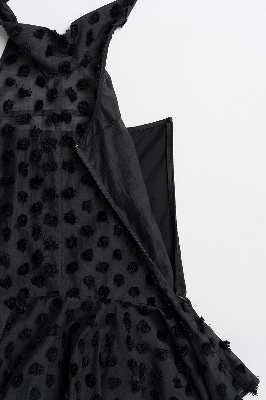 Dot Jacquard High-Neck Tunic - 26SUMMER 2nd