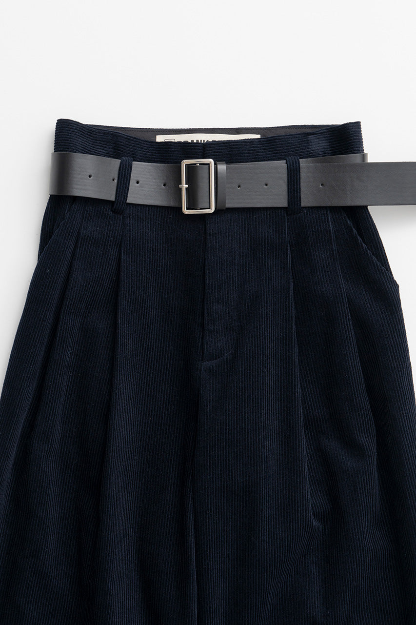 Belted Corduroy Pants - 2026AUTUMN