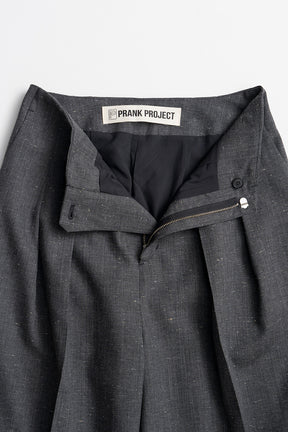 Silk Nep Cocoon Pants - 2026AUTUMN