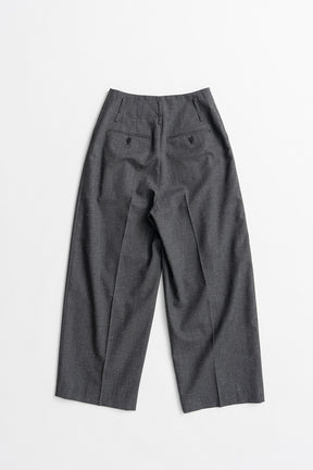 Silk Nep Cocoon Pants - 2026AUTUMN