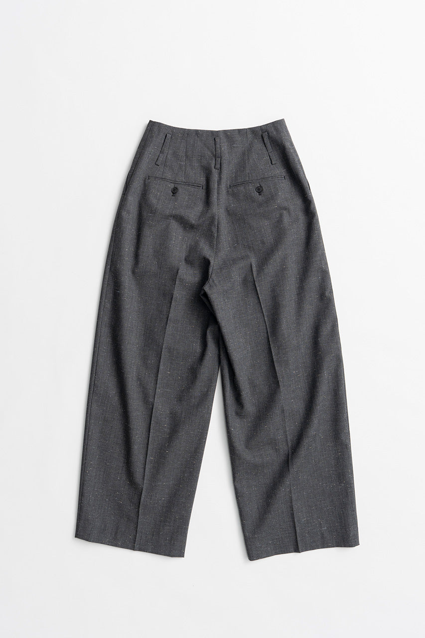 Silk Nep Cocoon Pants - 2026AUTUMN