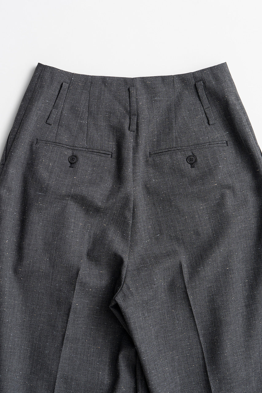 Silk Nep Cocoon Pants - 2026AUTUMN