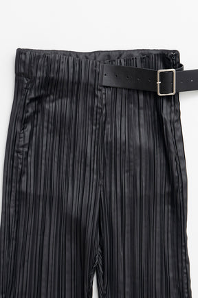 Belted Pleated Pants - 2026AUTUMN