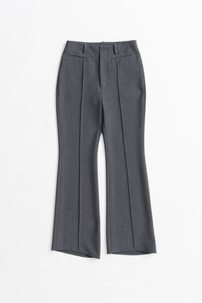 High-Waist Slim Flare Pants - 2026AUTUMN