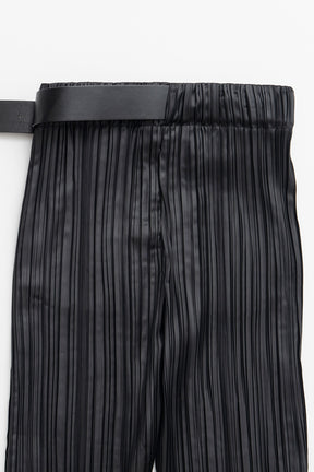 Belted Pleated Pants - 2026AUTUMN