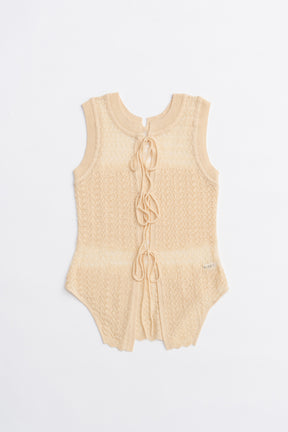 2WAY Mohair knit vest