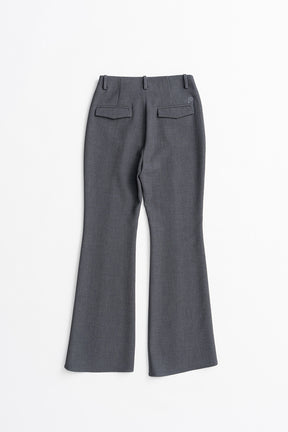 High-Waist Slim Flare Pants - 2026AUTUMN