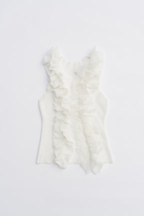 Frill Motif Knit