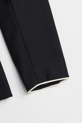 Round Shoulder No-Collar Jacket - 2026 SPRING