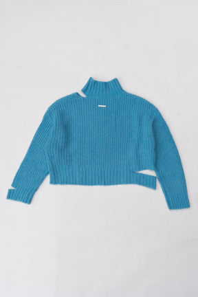 【SALE】Shaggy Slit Knit