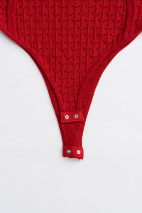 Frill Knit Bodysuit - 2025 AUTUMN