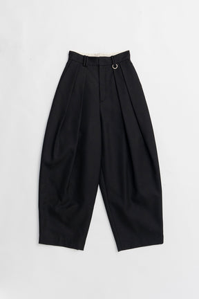 Volume-Tuck High-Waist Pants - 2026 SPRING