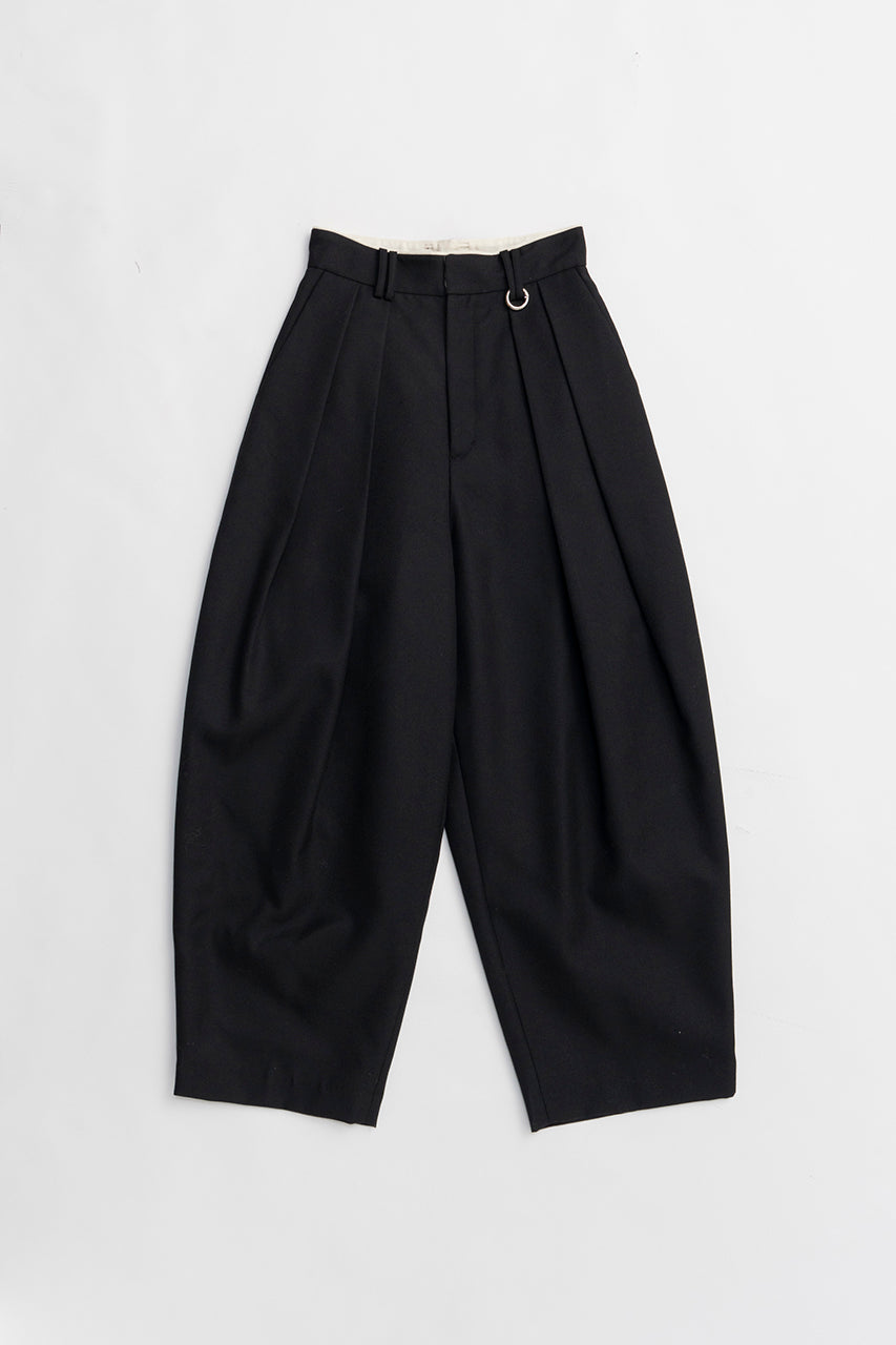 Volume-Tuck High-Waist Pants - 2026 SPRING