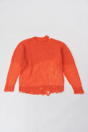 Mohair Mesh Pullover