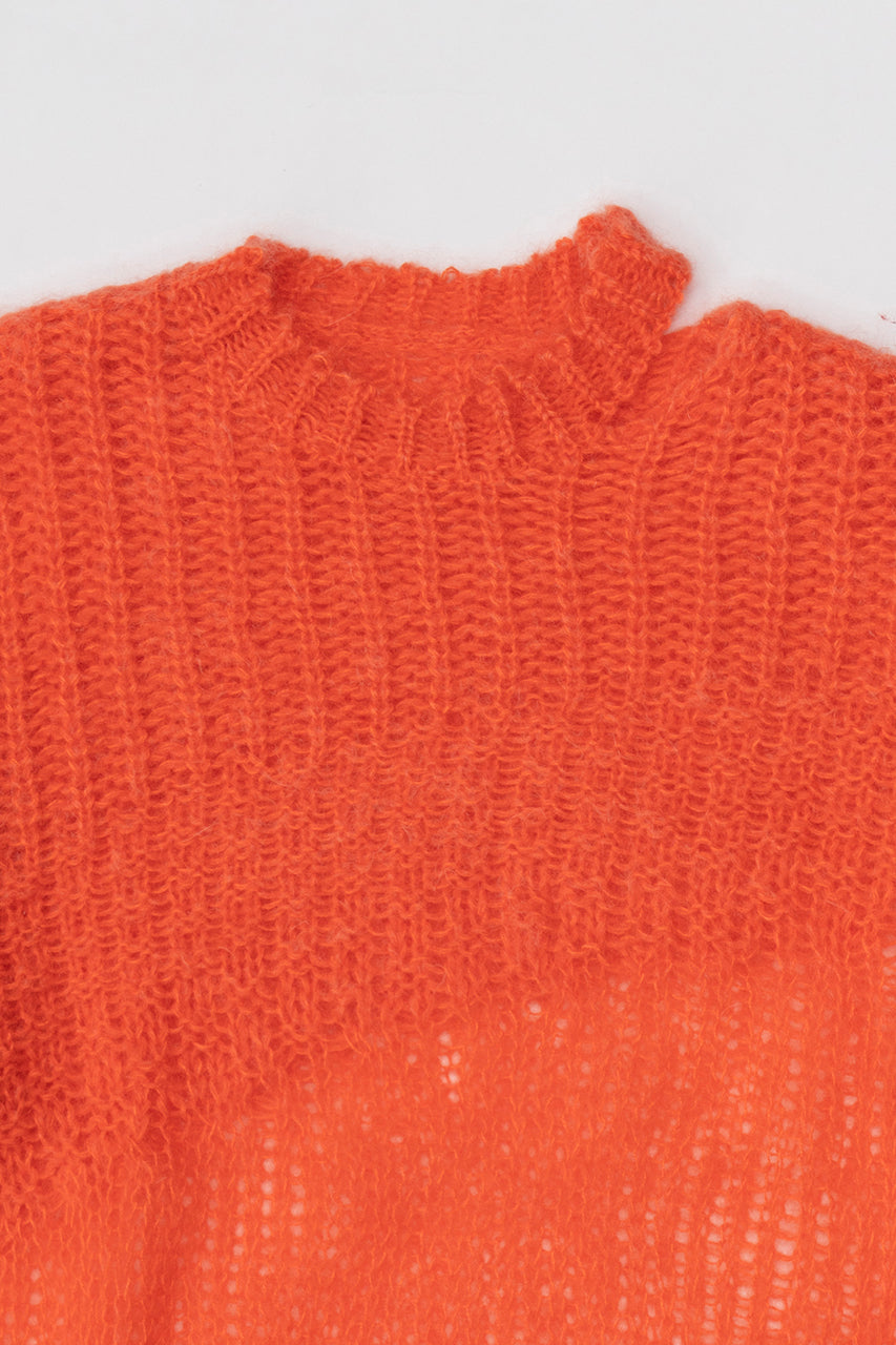 Mohair Mesh Pullover