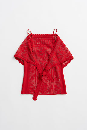 Crochet-Style Camisole - 26SUMMER 2nd