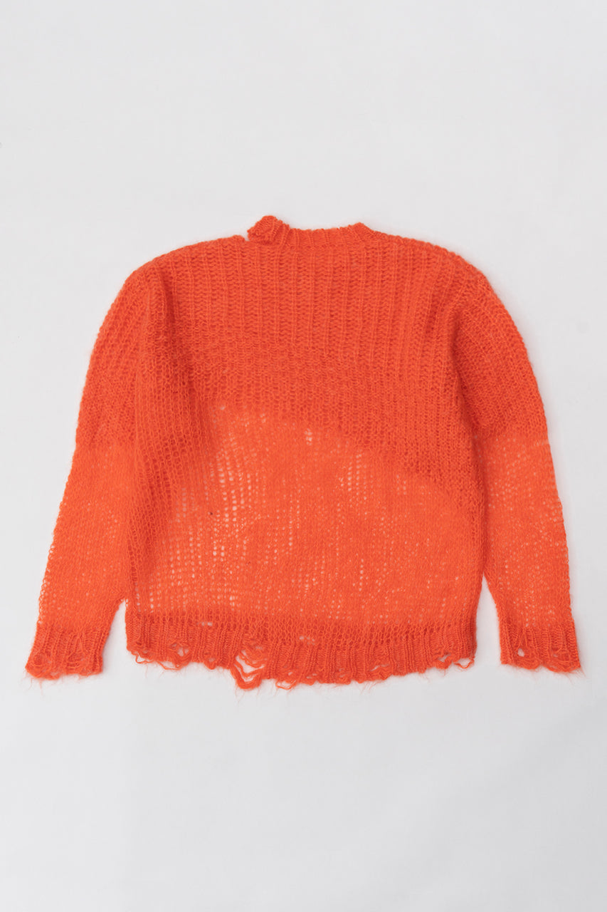 Mohair Mesh Pullover