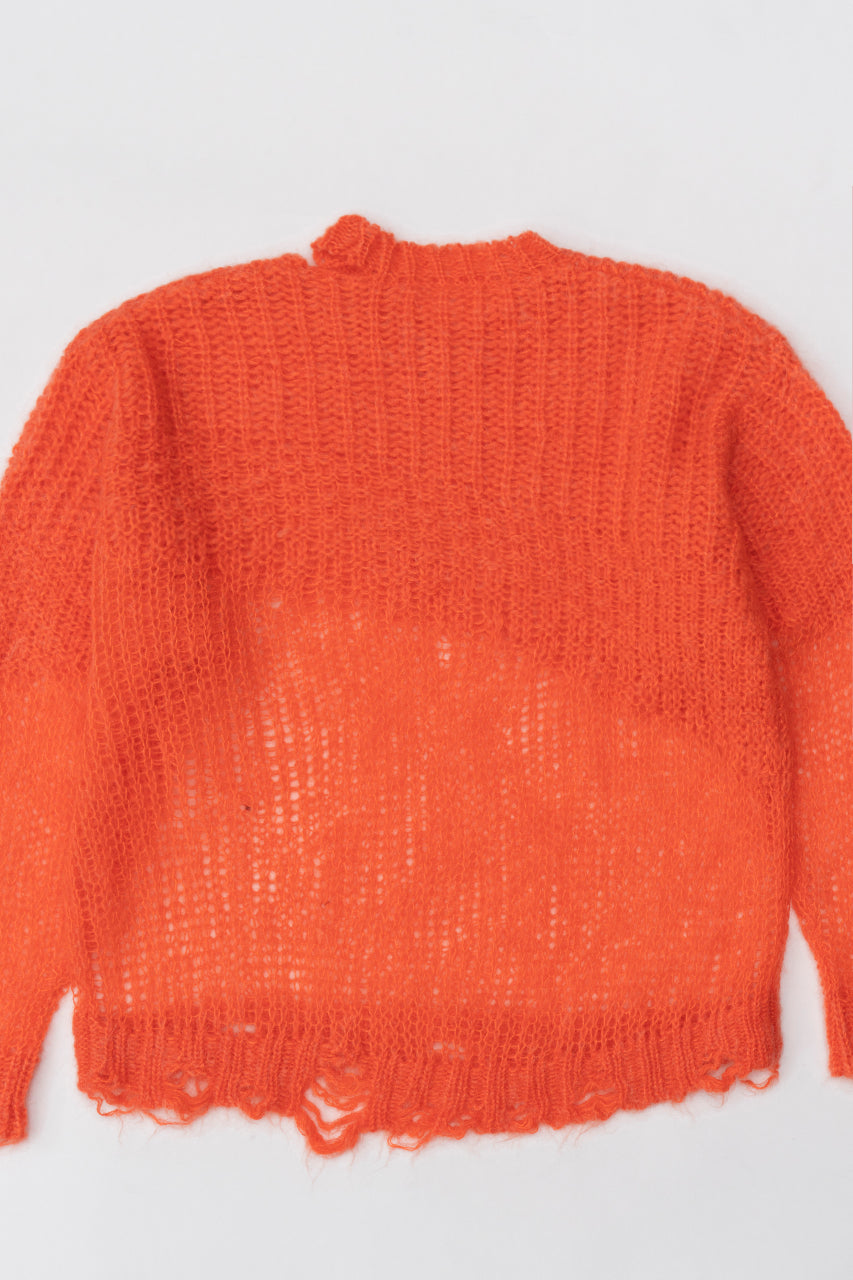 Mohair Mesh Pullover