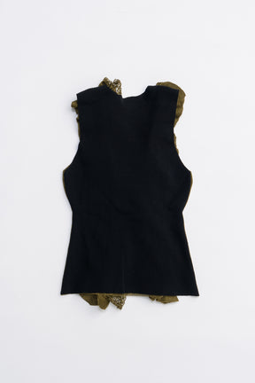Frill Motif Knit