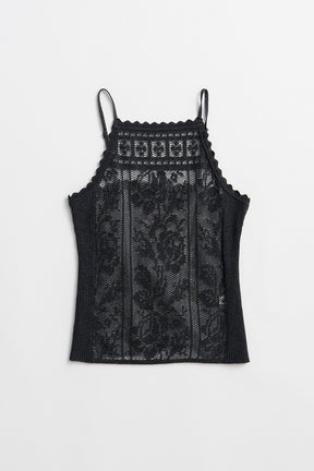 Crochet-Style Camisole - 26SUMMER 2nd