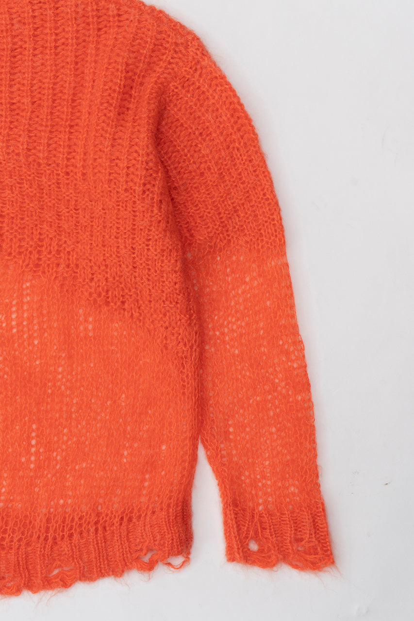 Mohair Mesh Pullover