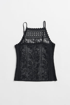 Crochet-Style Camisole - 26SUMMER 2nd