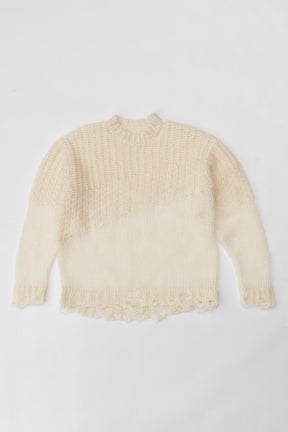 Mohair Mesh Pullover