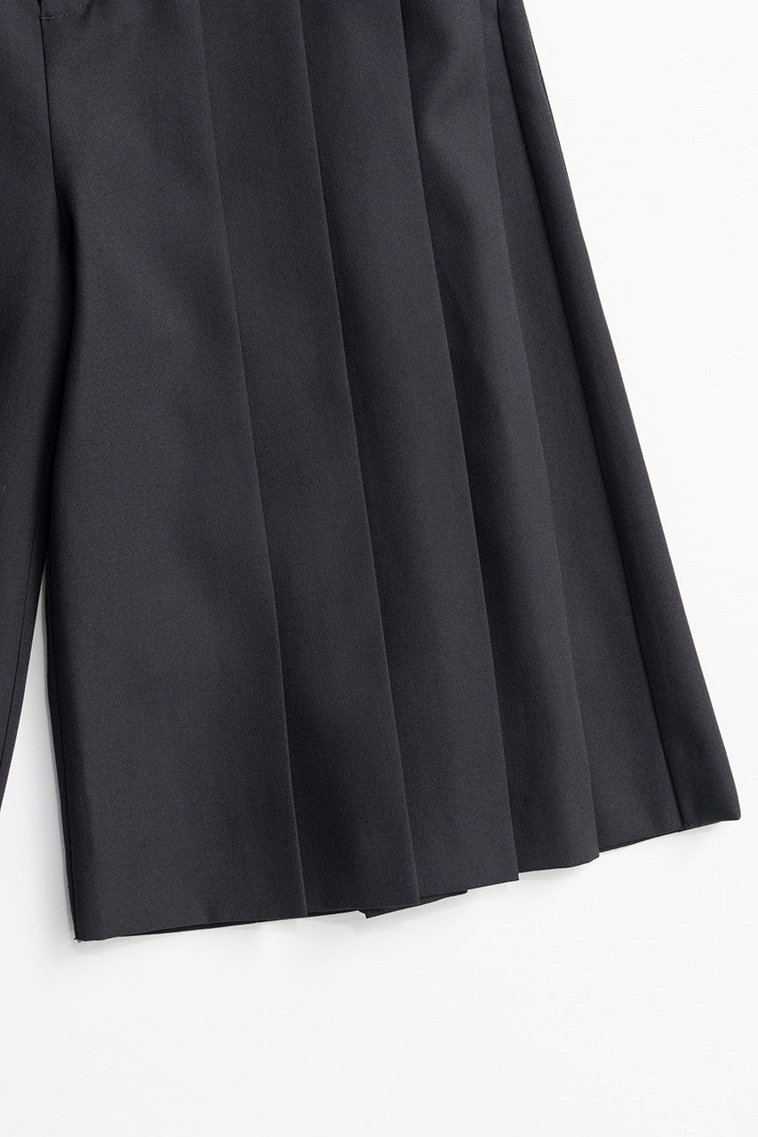 Double-Waist Pleated Half Pants - 2026AUTUMN