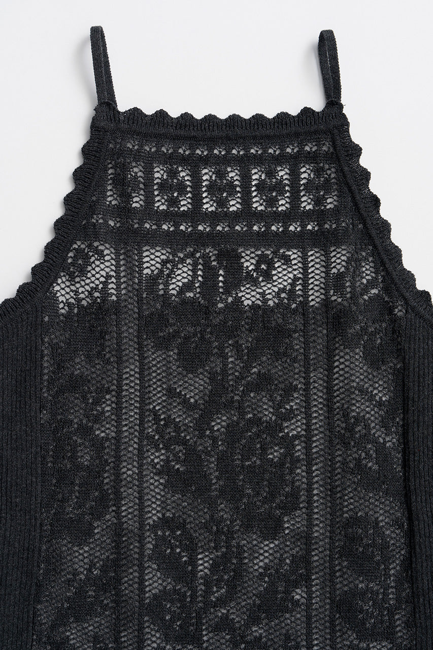 Crochet-Style Camisole - 26SUMMER 2nd