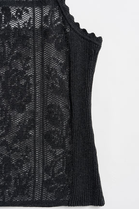 Crochet-Style Camisole - 26SUMMER 2nd