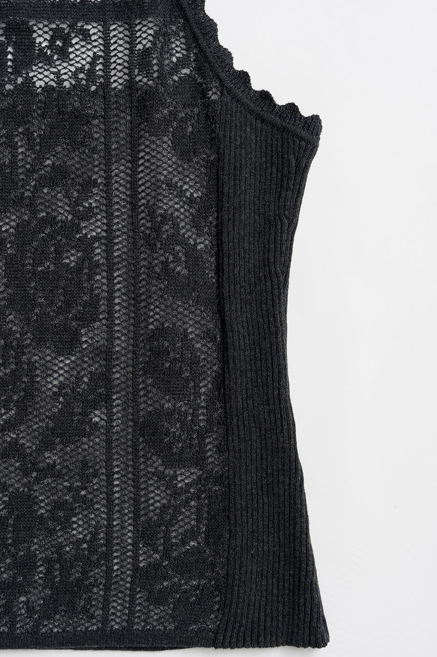 Crochet-Style Camisole - 26SUMMER 2nd