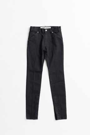 Zipped Hem Skinny Denim - 2026AUTUMN