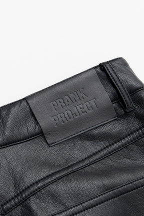 Synthetic Leather Straight Pants - 2026AUTUMN