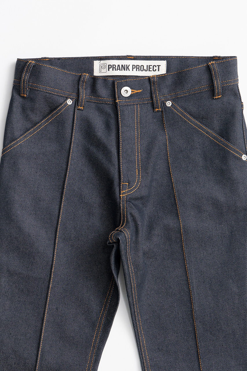 Zipped Hem Skinny Denim - 2026AUTUMN