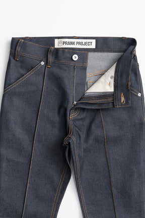 Zipped Hem Skinny Denim - 2026AUTUMN