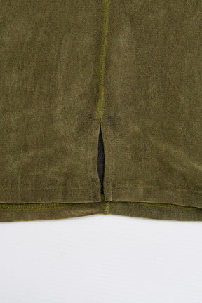Velour Turtleneck Top - 2025 AUTUMN