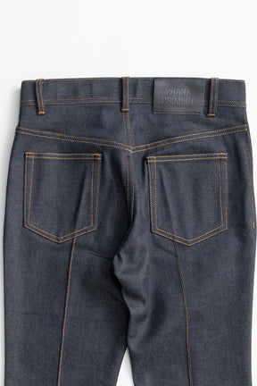 Zipped Hem Skinny Denim - 2026AUTUMN