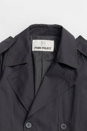 Balloon Hem Trench - 2026 SPRING