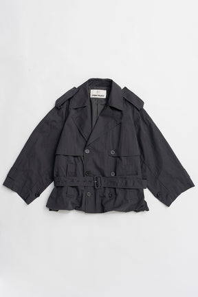 Balloon Hem Trench - 2026 SPRING