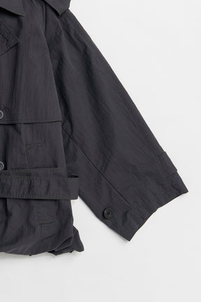 Balloon Hem Trench - 2026 SPRING