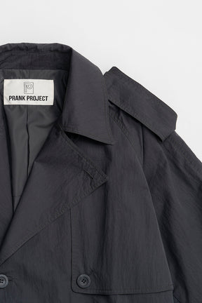 Balloon Hem Trench - 2026 SPRING